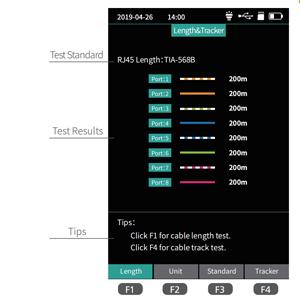 1310/1550nm SM portée de test 5m-60Km Mini OTDR 9 en 1 Testeur avec adaptateur APC UPC SC/FC/ST/LC 5