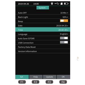 1310/1550nm SM portée de test 5m-60Km Mini OTDR 9 en 1 Testeur avec adaptateur APC UPC SC/FC/ST/LC 6