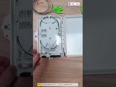 Boîte de jonction en fibre optique ABS PC Boîte de terminaison en fibre optique pour 2 à 8 fibres