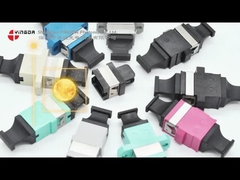 Fibre optique OM4 du coupleur 12 d'adaptateur de fibre de MPO MTP pour le système de raccordement de Data Center