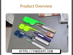 ST FC LC SC 2.5 mm Connecteur à fibre optique Cleaner Pen, One-Click Cleaner Pen 800 fois