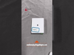 FTB86L SC LC Sortie murale en fibre optique pour une cassette de jonction en matériau ABS blanc à l'intérieur