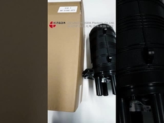 Fermeture par éclaboussure en fibre optique de type mini dôme pour 48 joints de câbles à fibre