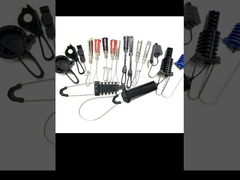 ODWAC-22 FTTH Clampe à tension de câble à goutte plate pour les kits d'installation de câbles de la figure 8