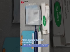 FTTH fibre optique un clic LC MU connecteur 1.25mm Cleaner Cleaner Type bleu CE ROHS