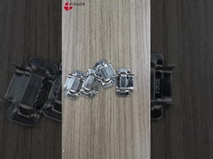 Dents d'oreille Boucles en acier inoxydable pour bandes SS SS304 SS201 3-25mm