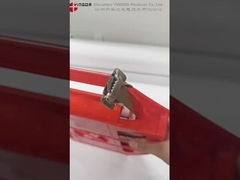 Fermeture à dents en acier inoxydable 201 304 pour câble ADSS