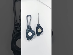 Retenants Clamps de tension de poisson Kit d'installation de câble à chute basse en plastique 201 acier inoxydable