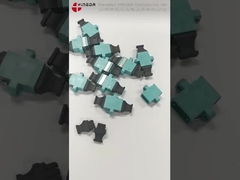 Adaptateur MPO OM3 MM Adaptateur optique rapide à faible perte Auqa pour système d'accueil de centre de données