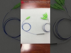 Prix d'usine FTTH Déséquilibré 1*5 Mini Type Séparateur PLC Connecteur SC Télécom Optique Fibre Optique pour