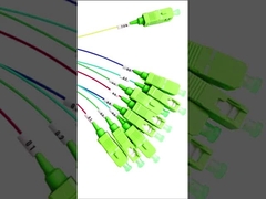 Distribuer efficacement les signaux optiques Splitter PLC à fibre optique 1*4 Pas de connecteur pour les réseaux PON