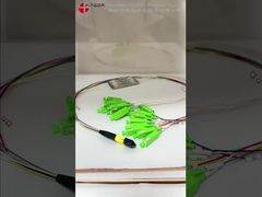 Répartiteur PLC à fibre optique MPO vers connecteur SC 16 cœurs