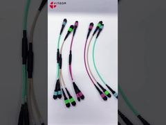 YINGDA câble MPO à haute densité SM OM2 OM3 OM4 à fibre optique pour une solution réseau haute performance