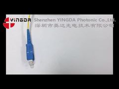 Voir le séparateur PLC à fibre optique modulaire 1:16 1 à 16 SC/UPC Cassette Card avec queue de cochon de 2,0 mm Démo