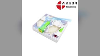 Installation facile FTTH de prise murale optique invisible de fibre