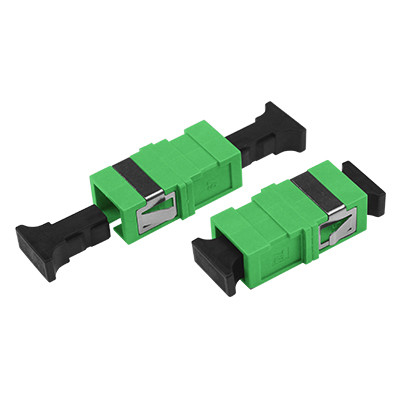 acheter Mode unitaire optique recto de bride courte d'adaptateur de fibre de Sc aucun coupleur en plastique de bride fabrication en ligne