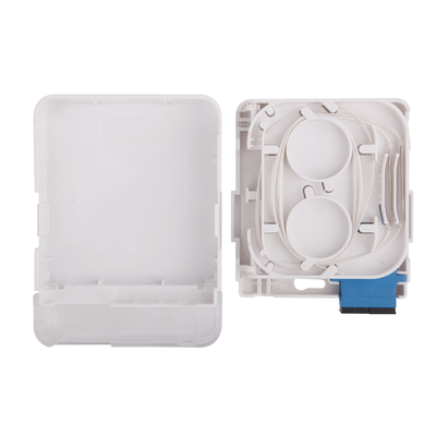 acheter Prise optique optique de coffret d'extrémité de prise murale de boîte d'arrêt de fibre du duplex FTTH de Sc fabrication en ligne