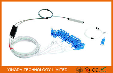 acheter Tampon étanche monomode 0,9 mm du diviseur optique 1x4 de PLC de fibre de LSZH G657A fabrication en ligne