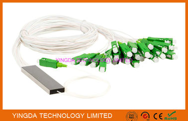acheter Mini connecteurs en acier du tube LC RPA de mode unitaire de diviseur de PLC de FTTH 1x32 fabrication en ligne