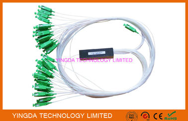 acheter Mini norme optique du CEI ROHS Telcordia du vert SMF du diviseur 1x32 SC/APC 1Mts de PLC de fibre de FTTx fabrication en ligne