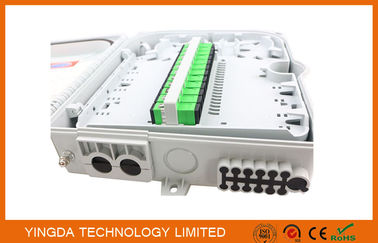 acheter 12 noyaux 8 creuse la boîte de distribution de PLC Spiltter de boîte optique d'arrêt de fibre de FTTH/boîte de distribution IP65 fabrication en ligne