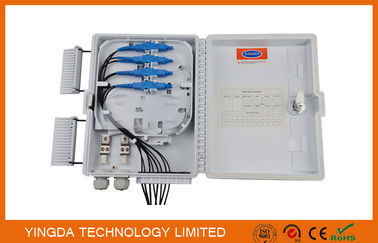 acheter 12 extérieurs creusent le coffret de boîte de distribution optique de fibre/extrémité de Ftth pour l'adaptateur optique de Sc du diviseur 1x8 fabrication en ligne