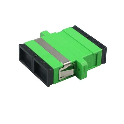 acheter Sc en plastique de coupleur d'adaptateur de connecteur de fibre au SM millimètre de duplex de Sc avec la bride fabrication en ligne