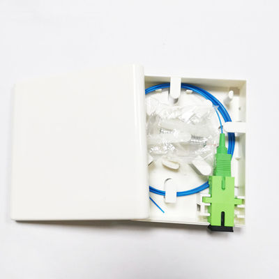 acheter 1 panneau optique gauche de prise de Sc RPA de boîte d'arrêt de fibre de FTTH avec le tresse 1.5m fabrication en ligne