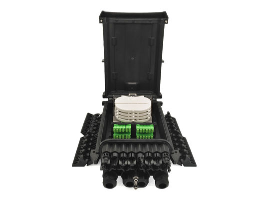 acheter Boîte de distribution optique Polonais de fibre extérieure de bâti d'IP68 16ports pour la clôture de câble d'interface fabrication en ligne