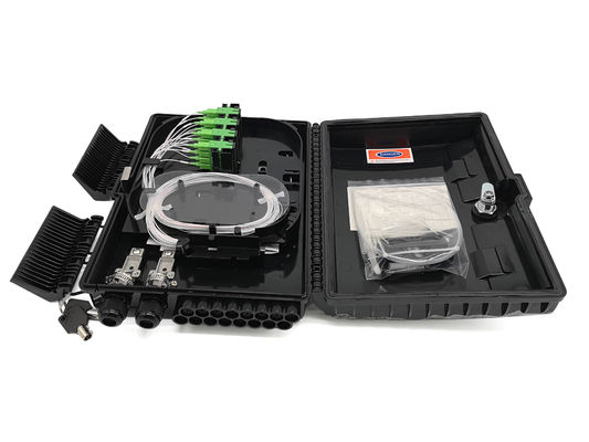 acheter YINGDA 16 cœurs extérieurs monté sur le mur boîte de séparation en fibre optique IP68 PC+ABS Plastique NAP fabrication en ligne