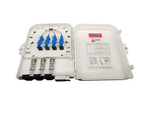 acheter Montage murale extérieur YINGDA 1 à 8 PLC Splitter Boîte à fibres optiques IP65, 3 en 8 en dehors du boîtier de distribution fabrication en ligne