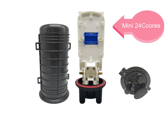 acheter 12 clôture optique de bâti de l'adaptateur pp Polonais de Sc de dôme de fermeture d'épissure de fibre des noyaux FTTH fabrication en ligne