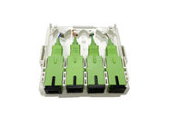 4port Small Indoor Fiber Termination Box For 35mm DIN Rack Mounted
