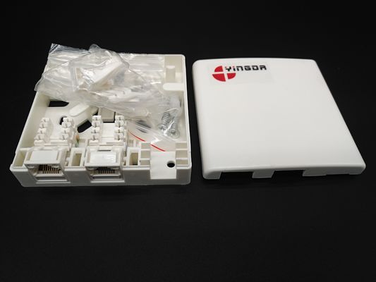 acheter 86Type RJ45 Réseau Rosette à fibre optique pour la fibre à la maison, montée sur le mur intérieur fabrication en ligne