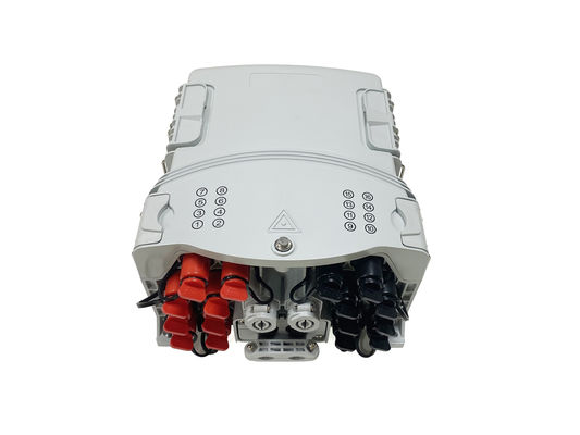 acheter 16 ports connecteur mini sc fibre optique boîte de séparateur abs pc pour le réseau extérieur ip65 poteau monté fabrication en ligne