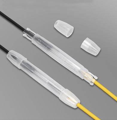 acheter 1 boîte de protection contre les éclaboussures de câbles mini FTTH transparents ABS PP à usage intérieur fabrication en ligne