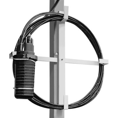 acheter Étagère de stockage de câbles en fibre optique en acier inoxydable en extérieur sur la tour de pôle avec fermeture fabrication en ligne