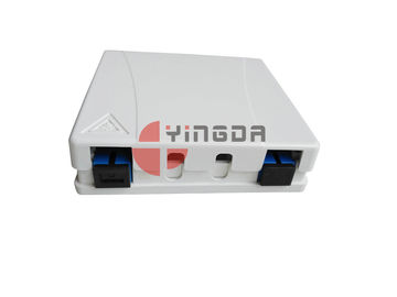 acheter  Boîte optique d'arrêt de fibre de 2 ports avec la boîte de jonction optique de fibre de SC/APC fabrication en ligne