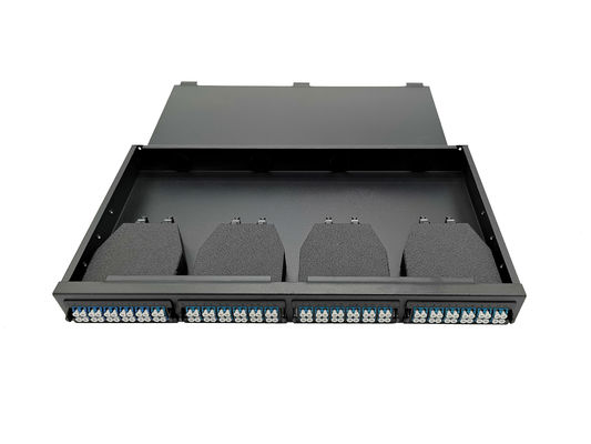 acheter 1U MTP MPO Cable Patch Panel pour le réseau-canal en fibre optique de la zone de stockage fabrication en ligne