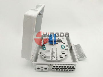acheter 24 coffrets d'extrémité d'Access de fibre de ports avec des tresses d'adaptateur de SC/UPC, blanc de boîte de distribution de diviseur de 1*8 1*16 fabrication en ligne