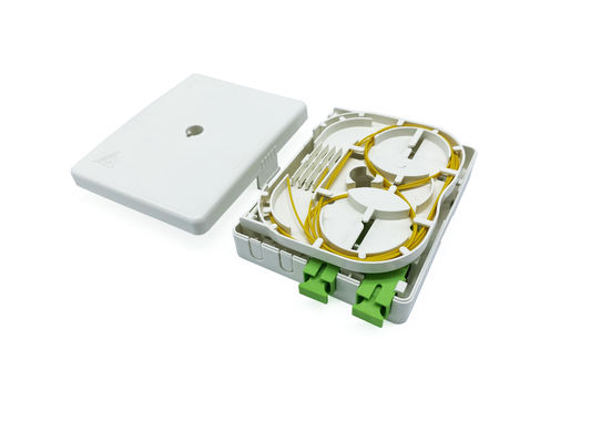 acheter SC LC Sortie murale en fibre optique pour le matériau ABS blanc intérieur fabrication en ligne