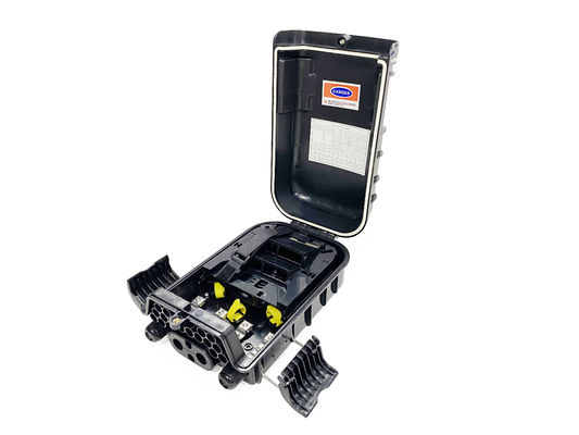 acheter YINGDA usine 16 noyau IP66 étanche à la fibre optique Splitter Box Noir pour FTTH Nap Caja Terminal Grain pôle monté extérieur fabrication en ligne