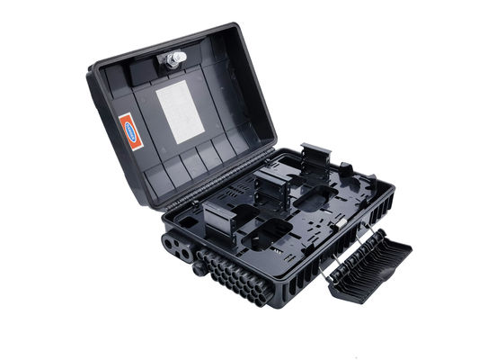 acheter Une boîte de séparateur de fibre optique de haute capacité et sécurisée, une boîte de repos pour le réseau FTTH avec un séparateur PLC 16 cœurs 32 cœurs. fabrication en ligne