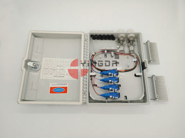acheter Boîte en plastique optique extérieure du diviseur 1X16 de la boîte IP65 PC+ABS d'arrêt de fibre de port du blanc 16 fabrication en ligne