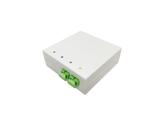 acheter Boîte de sortie de fibre optique intérieure FRB-4C pour DIN 35 mm montée sur un rack OTB blanc fabrication en ligne