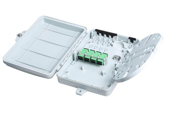 acheter 2-8 Capacité de fibre Boîte de terminaison à fibres optiques Compatible avec le séparateur PLC et l'adaptateur SC/LC fabrication en ligne