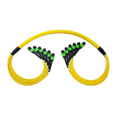 acheter 72 Fibre SM MPO Cable de camion G657A1 LSZH Jactet Jaune Couleur pour un transfert de données rapide et stable fabrication en ligne