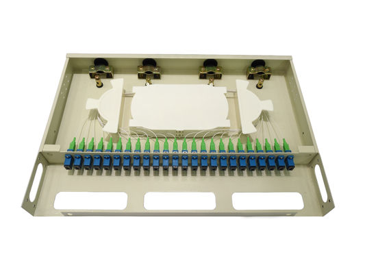 acheter 24 Port SC Panneau de patch en fibre optique à mode unique pour le réseau TTH FTTX FTTB ODN PON fabrication en ligne