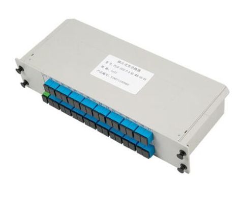 acheter Splitting de puissance uniforme 1:32 Splitter PLC à fibre optique horizontal pour les armoires de réseau fabrication en ligne