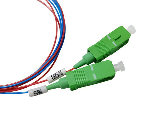 acheter Fibre optique FBT Splitter 1:2 5% 95% Rapport Coupler à deux fenêtres Haute stabilité et fiabilité Rapport de couplage précis pour FTTH fabrication en ligne